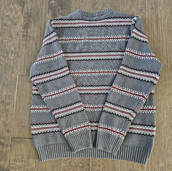 Chaps by Ralph Lauren Cable Knit Men's Long Sleeve Sweater sz lg - Picture 4 of 7